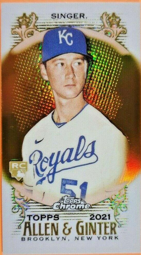 Brady Singer [Mini Gold Refractor] #117