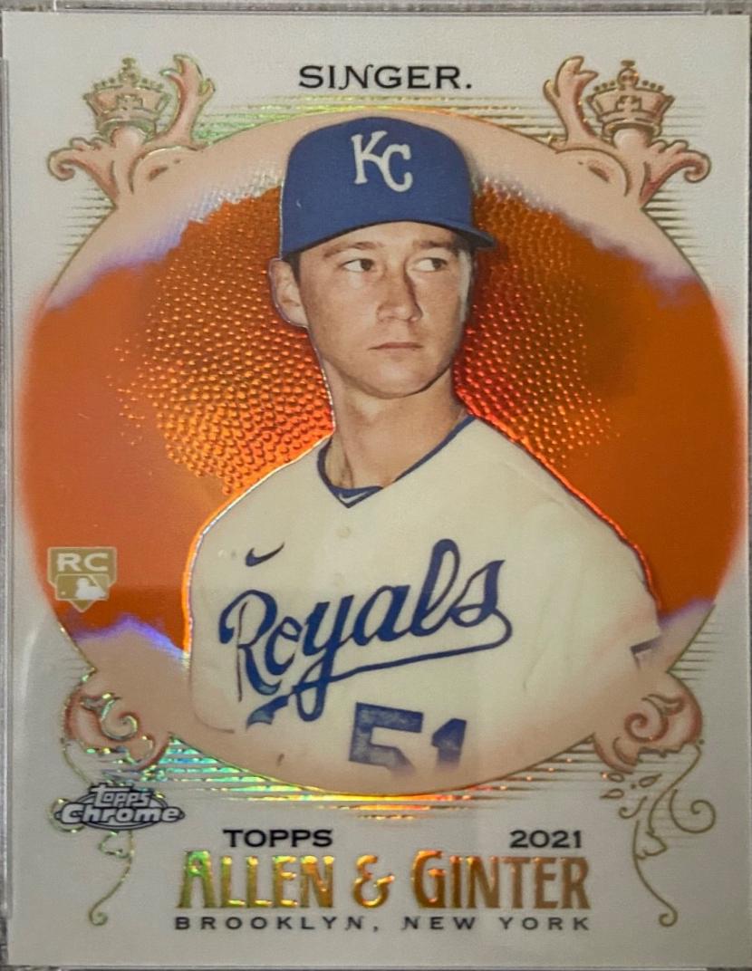 Brady Singer [Orange Refractor] #117