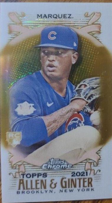 Brailyn Marquez [Mini Gold Refractor] #118