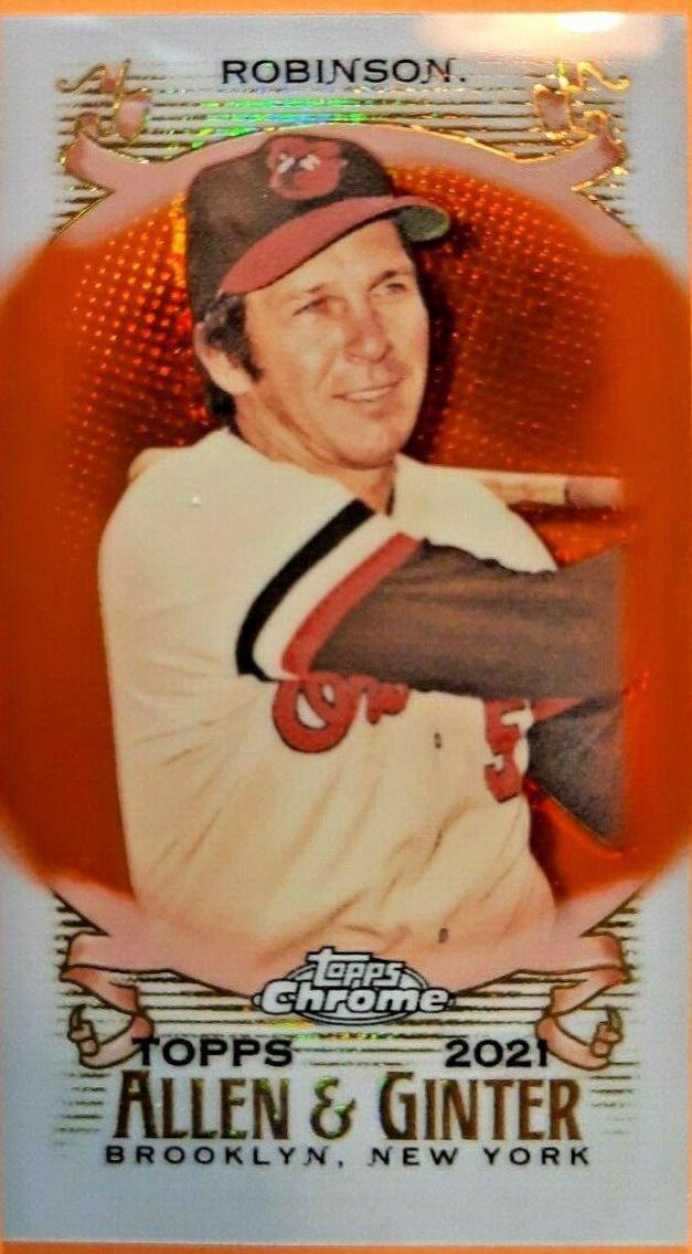 Brooks Robinson [Mini Orange Refractor] #83