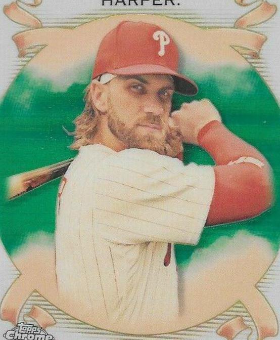 Bryce Harper [Green Refractor] #44