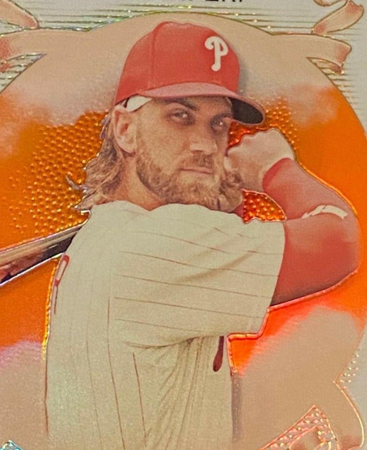Bryce Harper [Orange Refractor] #44