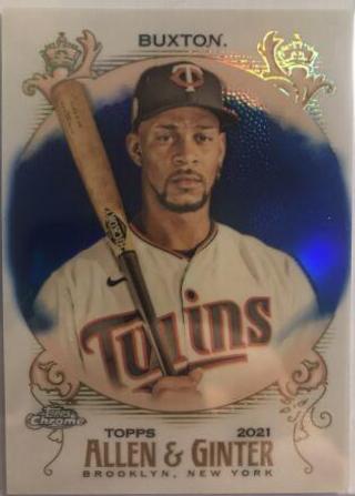 Byron Buxton [Blue Refractor] #124