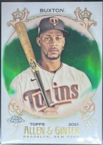 Byron Buxton [Green Refractor] #124