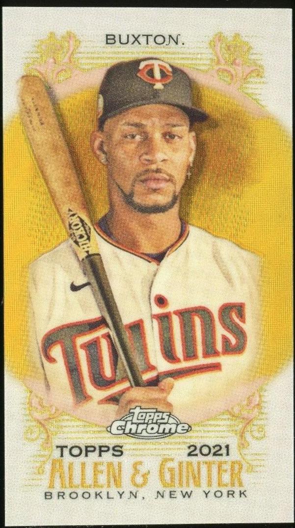 Byron Buxton [Mini Gold Refractor] #124