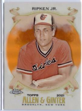 Cal Ripken Jr. [Orange Refractor] #38