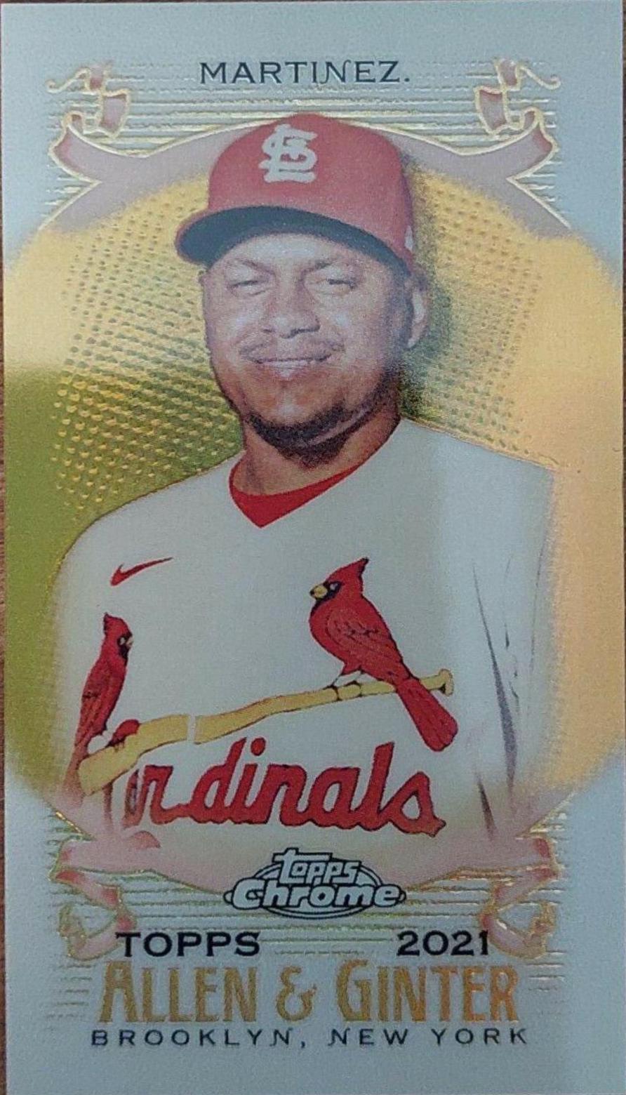 Carlos Martinez [Mini Gold Refractor] #296