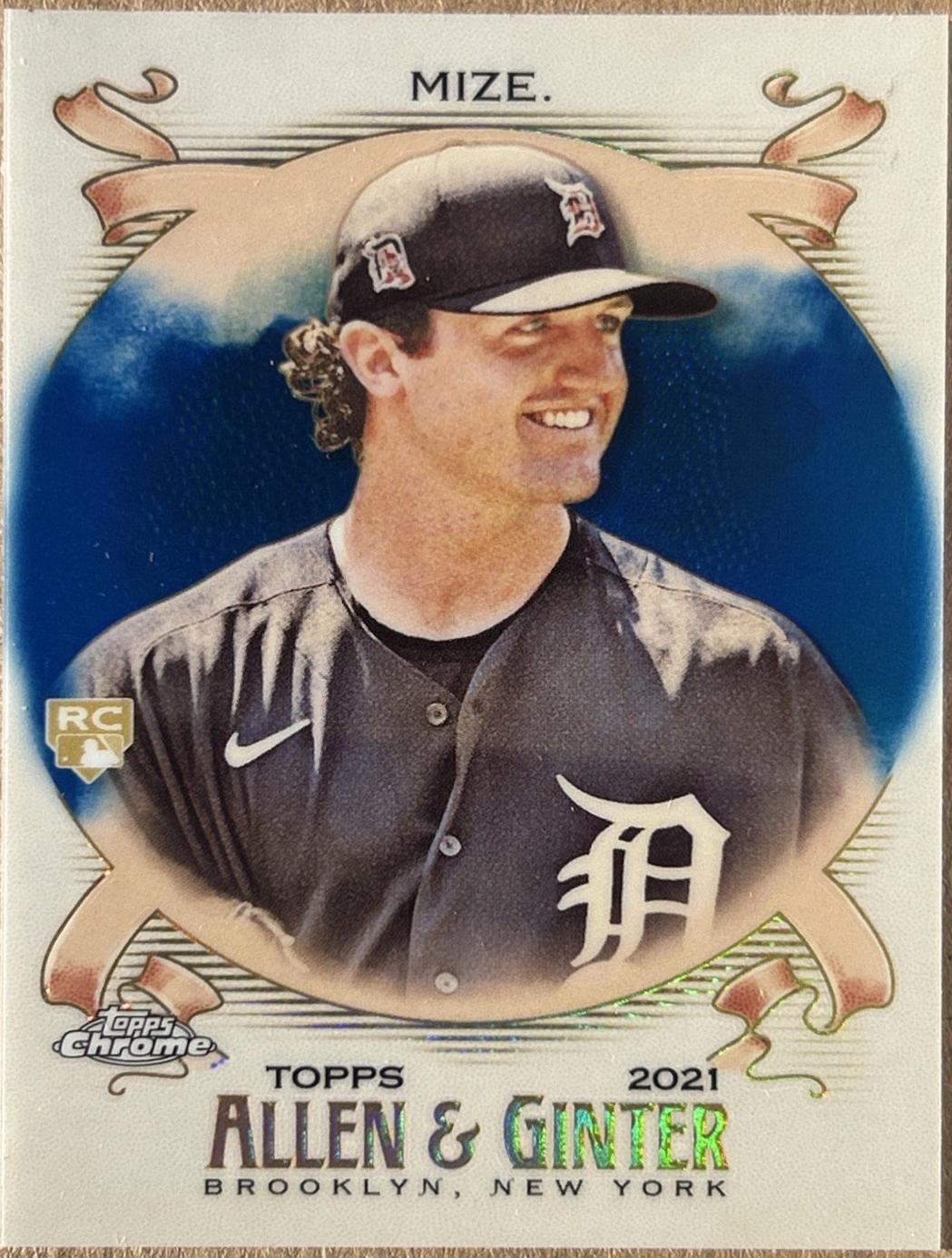 Casey Mize [Blue Refractor] #138