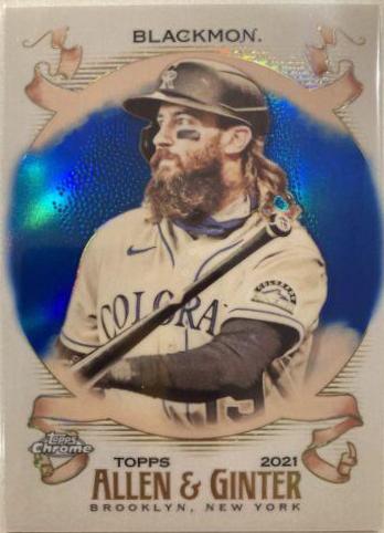 Charlie Blackmon [Blue Refractor] #280