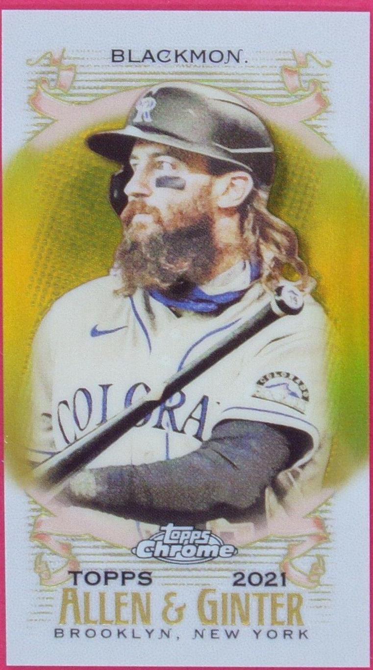 Charlie Blackmon [Mini Gold Refractor] #280