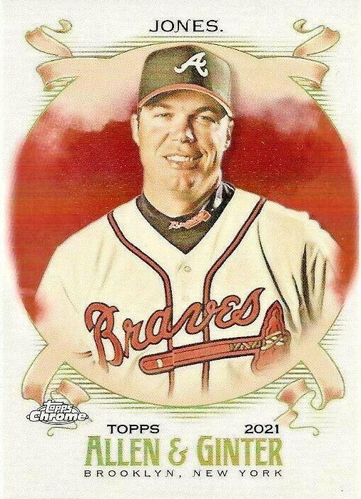 Chipper Jones [Orange Refractor] #157