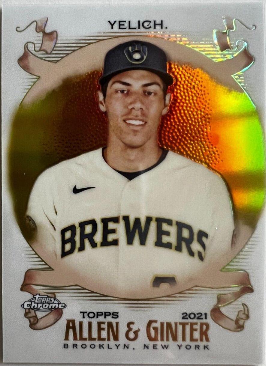 Christian Yelich [Gold Refractor] #80