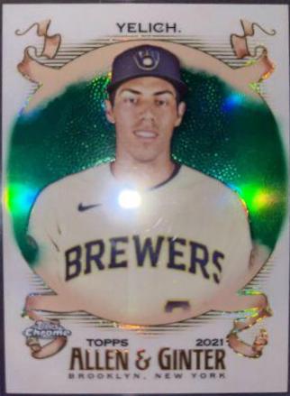 Christian Yelich [Green Refractor] #80