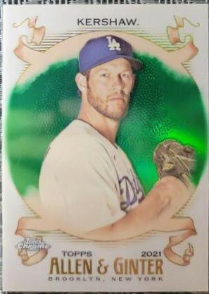 Clayton Kershaw [Green Refractor] #28