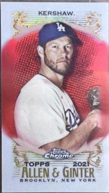 Clayton Kershaw [Mini Red Refractor] #28