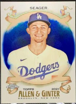 Corey Seager [Blue Refractor] #26