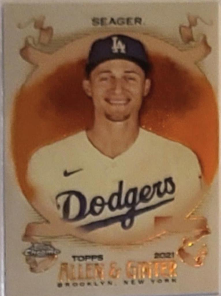 Corey Seager [Orange Refractor] #26