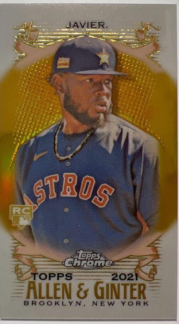 Cristian Javier [Mini Gold Refractor] #266