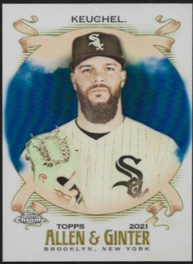 Dallas Keuchel [Blue Refractor] #129