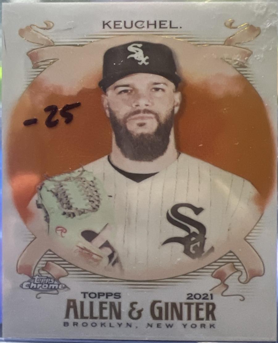 Dallas Keuchel [Orange Refractor] #129
