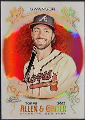 Dansby Swanson [Red Refractor] #112