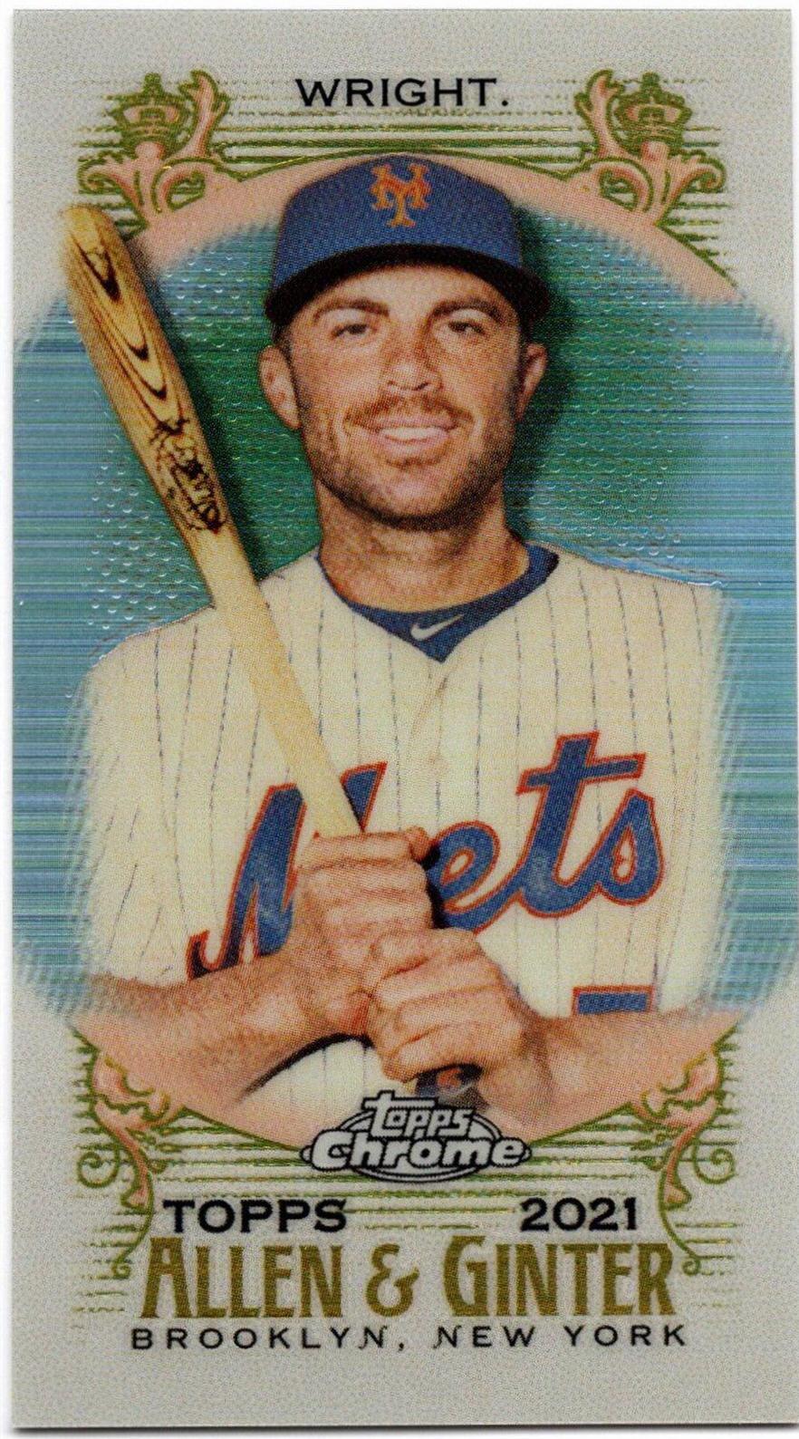 David Wright [Mini Orange Refractor] #34