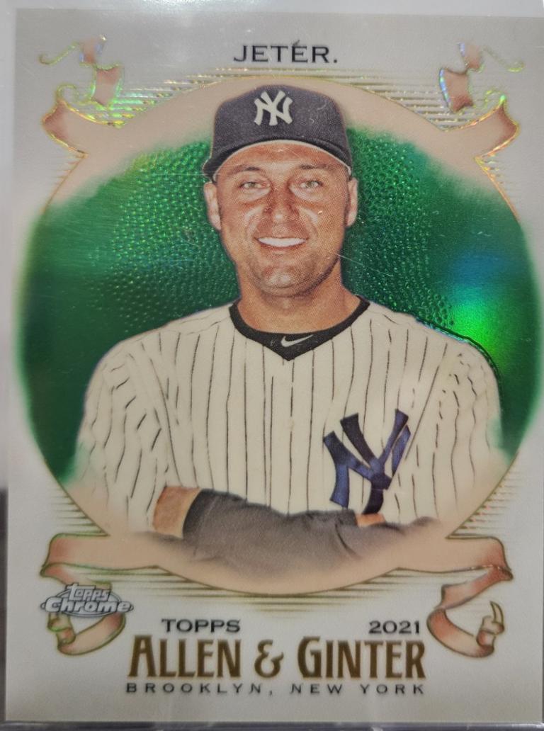 Derek Jeter [Green Refractor] #133