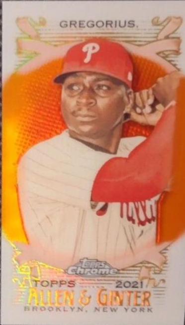 Didi Gregorius [Mini Orange Refractor] #264
