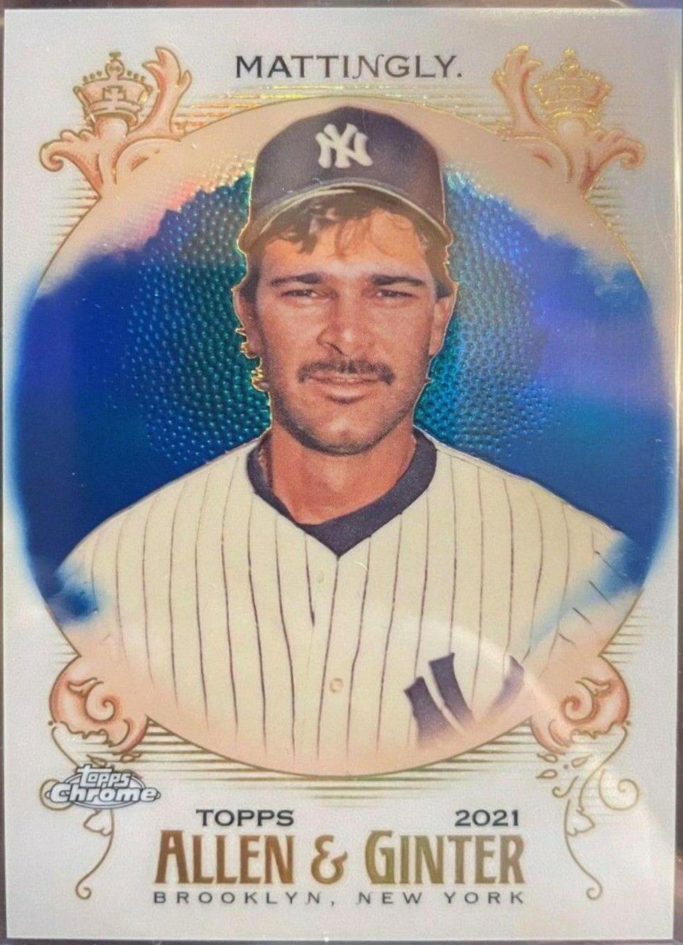 Don Mattingly [Blue Refractor] #197