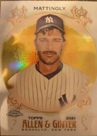 Don Mattingly [Gold Refractor] #197