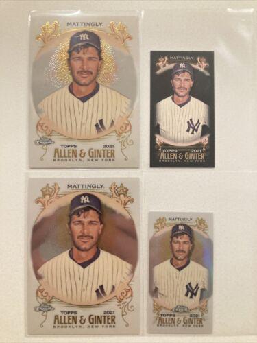 Don Mattingly [Mini Orange Refractor] #197