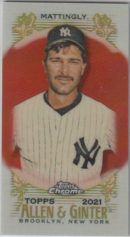 Don Mattingly [Orange Refractor] #197