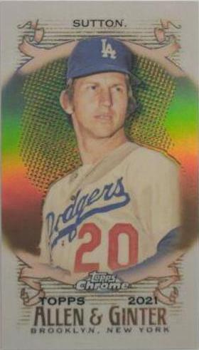 Don Sutton [Mini Gold Refractor] #289