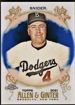Duke Snider [Blue Refractor] #88