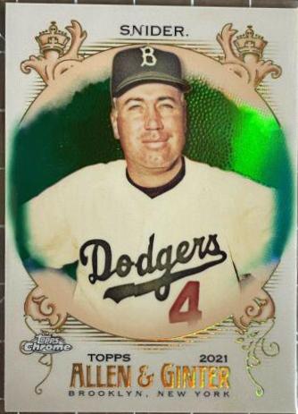 Duke Snider [Green Refractor] #88