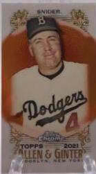 Duke Snider [Mini Orange Refractor] #88