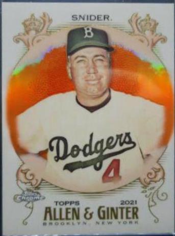 Duke Snider [Orange Refractor] #88