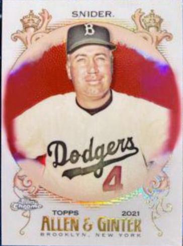 Duke Snider [Red Refractor] #88