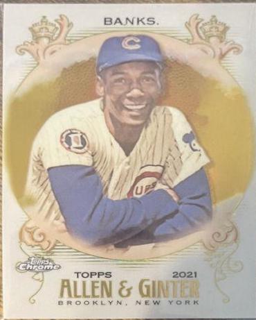 Ernie Banks [Gold Refractor] #33