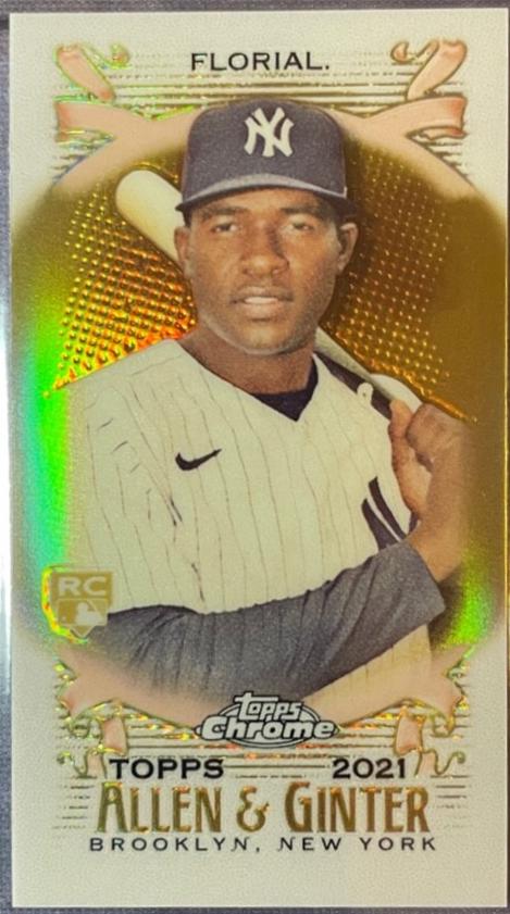 Estevan Florial [Mini Gold Refractor] #268