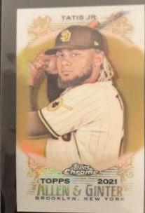 Fernando Tatis Jr. [Mini Gold Refractor] #35