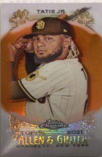 Fernando Tatis Jr. [Mini Orange Refractor] #35