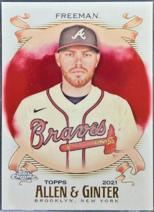 Freddie Freeman [Red Refractor] #68