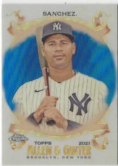 Gary Sanchez [Blue Refractor] #186
