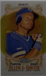 George Brett [Mini Gold Refractor] #147