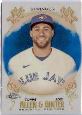 George Springer [Blue Refractor] #188