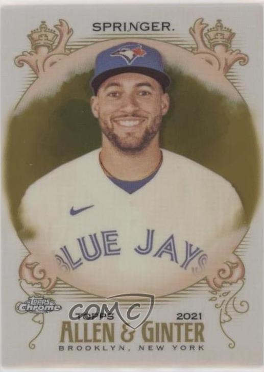George Springer [Gold Refractor] #188