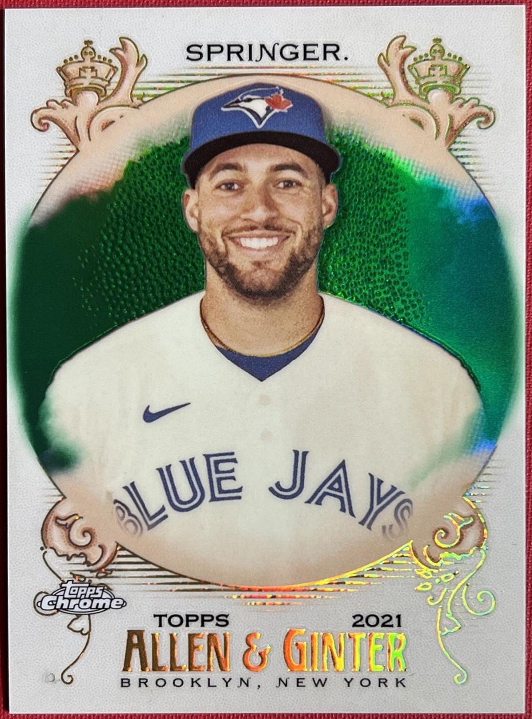 George Springer [Green Refractor] #188