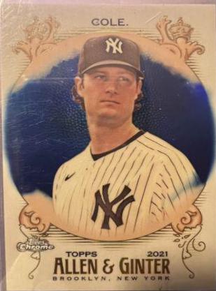 Gerrit Cole [Blue Refractor] #123
