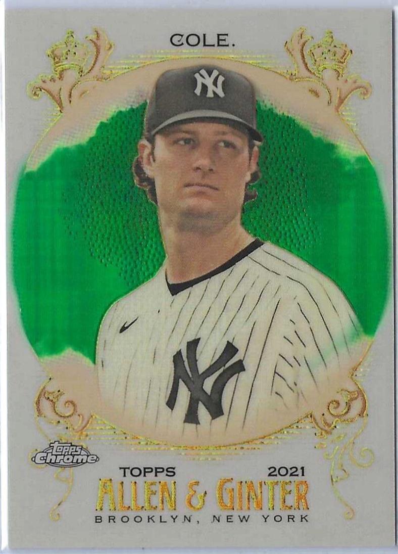 Gerrit Cole [Green Refractor] #123